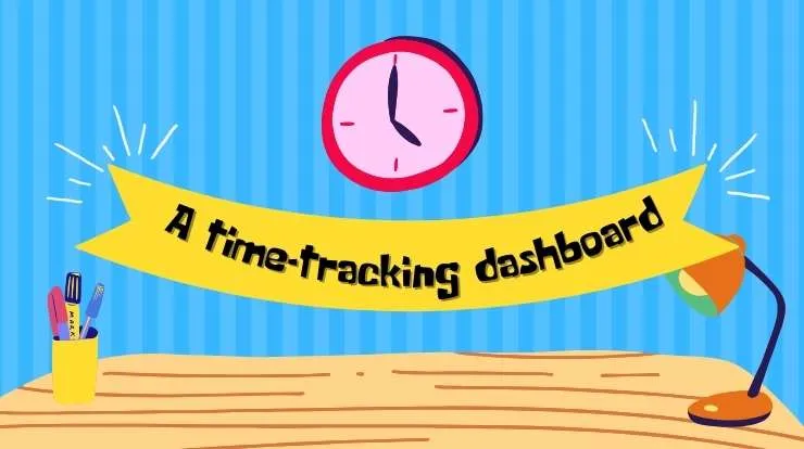 A time-tracking dashboard