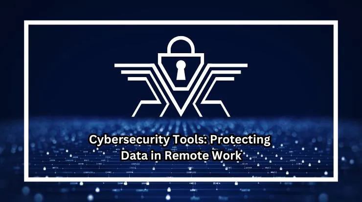 A cybersecurity shield or a secure laptop setup