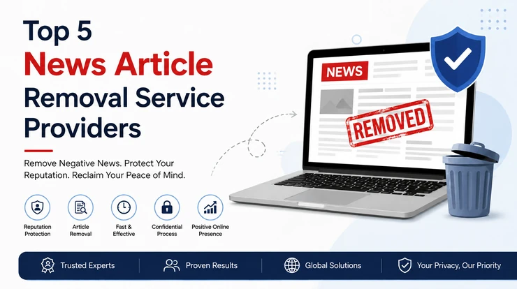 Top 5 News Article Removal Service Providers